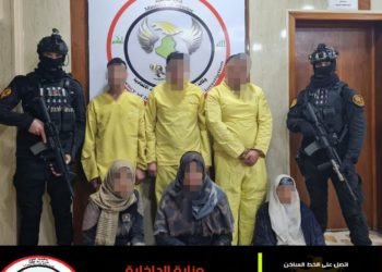 القبض على ستة إرهابيين من عائلة ارهابي في نينوى