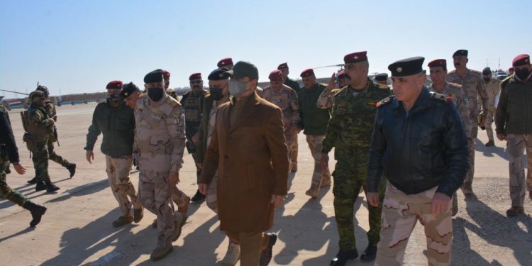 بحضور وزير الدفاع ,, (يارالله والشمري) يشرفان على عملية واسعة للثأر لشهداء العظيم