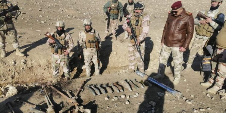 العثور على كدس من العتاد في نينوى