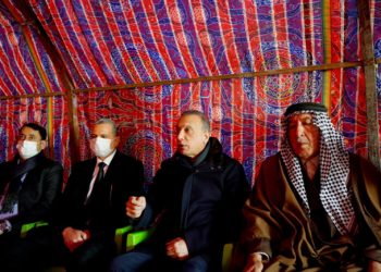 أبرز ما تحدّث به   الكاظمي خلال زيارته مجلس العزاء المقام على أرواح ضحايا