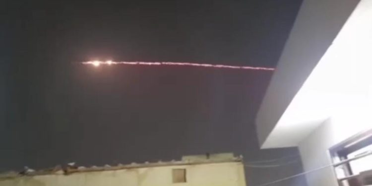 هجوم صاروخي على المنطقة الخضراء