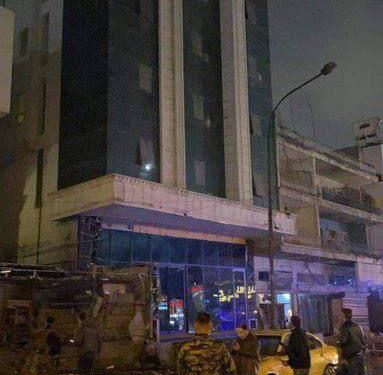 انفجار في منطقة الكرادة ساحة الواثق يستهدف مصارف كردية