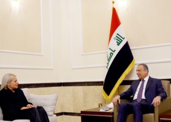 الكاظمي يستقبل  بلاسخارت