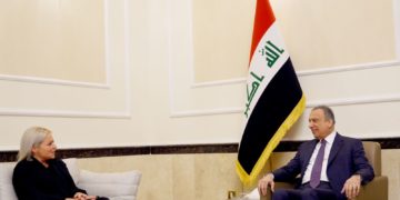 الكاظمي يستقبل  بلاسخارت