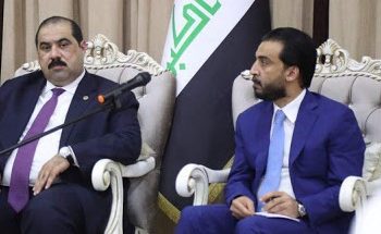 الحلبوسي يعقد اجتماع مع مثنى السامرائي