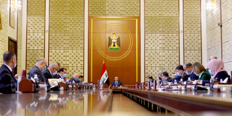 مجلس الوزراء يعقد جلسته الاعتيادية برئاسة الكاظمي