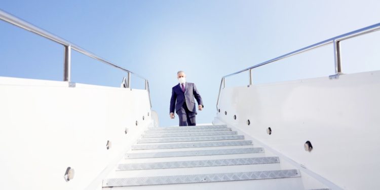 وصول رئيس الوزراء مصطفى الكاظمي الى محافظة النجف