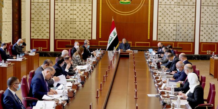 مجلس الوزراء يعقد جلسته الاعتيادية برئاسة الكاظمي