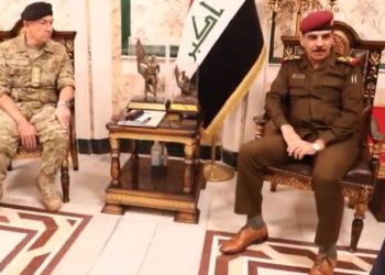 يار الله يلتقي قائد بعثة حلف الناتو في العراق