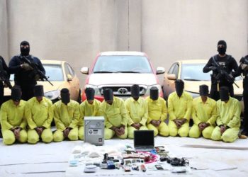 تفكيك شبكة تضم كبار تجار ومروجي المخدرات في بغداد + صور