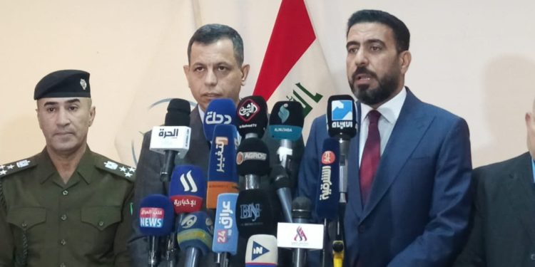 الشطري يبحث في النجف ملفي (الجريمة المنظمة والمخدرات)