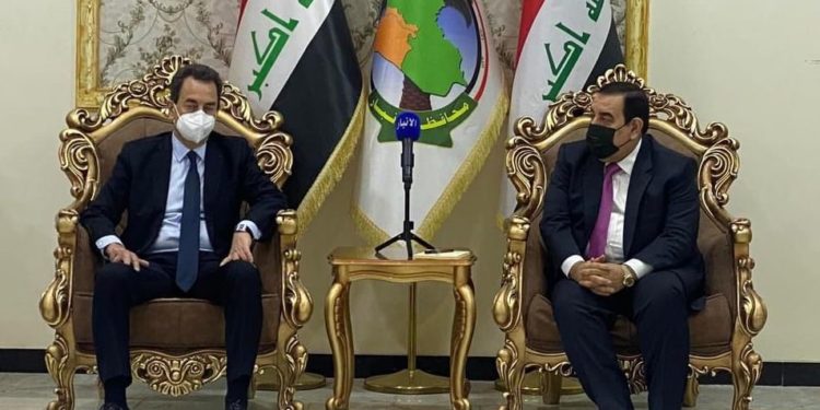 محافظ الأنبــــــار يستقبل السفير الفرنسي في ديوان المحافظة