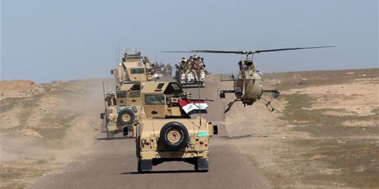 القوات البرية تشرع بعمليات عسكرية واسعة  في حوض نهر العظيم