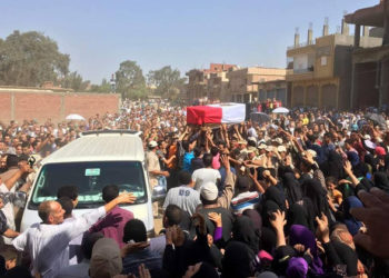  جنازة شعبية لتشييع جثمان (طفل البئر) الذي أبكى العالم