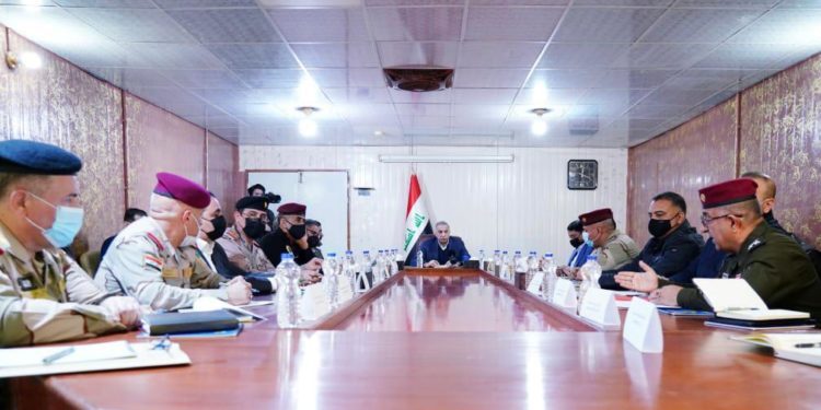 أبرز ما تحدّث به الكاظمي خلال اجتماعه بقيادات الأجهزة الأمنية في ميسان