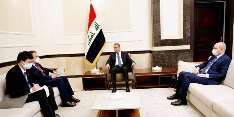 الكاظمي يؤكد حرص الحكومة على تفعيل الاتفاقية العراقية – الصينية