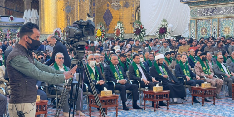 الكاظمي يصل إلى محافظة النجف