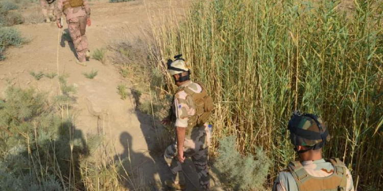 انطلاق عملية أمنية “استباقية كبرى” في صحراء كربلاء: من 4 محاور