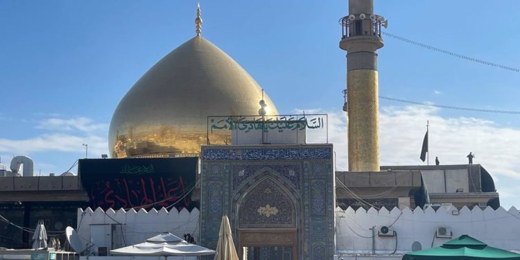 الآلاف يؤدون زيارة المرقدين العسكريين وسط إجراءات أمنية وخدمية