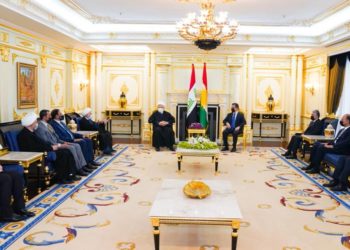 بارزاني والمجلس الأعلى الإسلامي يؤكدان على “أهمية التنسيق” بين الأطراف السياسية