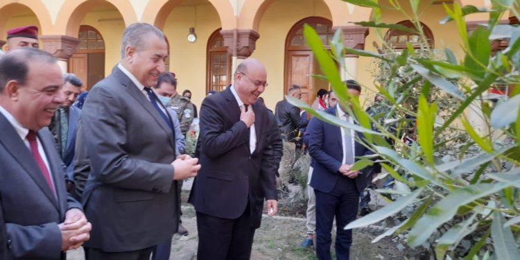 ‏البيئة تطلق حملة لزراعة مليون شجرة من إحدى مدارس بغداد