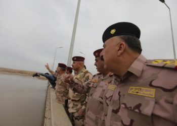 وفد امني رفيــــع يستطلع الاجراءات المتبعة لحماية “سد مكحول”