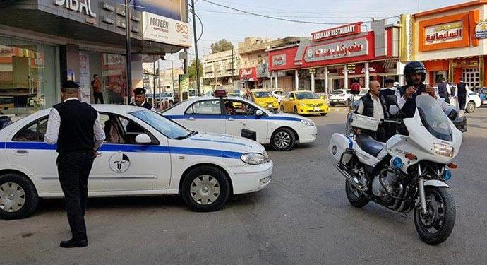 استنفار مرور السليمانية (طائرات وكاميرات) للسيطرة على حركة العجلات خلال نوروز￼