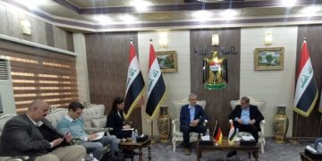 السفير الألماني يزور المثنى