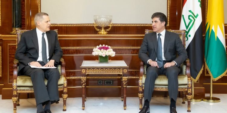 نيجيرفان بارزاني يتلقى رسالة من جو بايدن￼