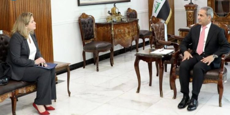 زيدان يستقبل “الملحق العدلي” في السفارة الأميركية