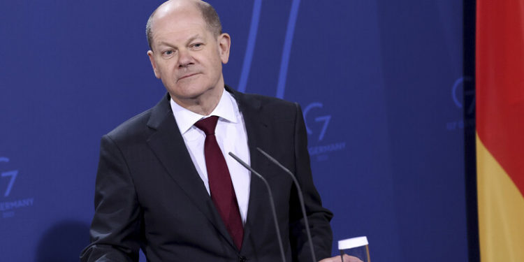 المستشار الألماني .. لا ينبغي للعقوبات أن تلحق ضررا بالاتحاد الأوروبي أكثر من روسيا