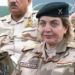 أنغام التميمي .. أول سيدة تحمل “شارة” أركان حرب الحمراء فى الجيش العراقي