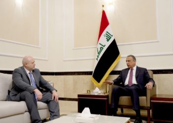 الكاظمي يستقبل القائم بأعمال السفارة الأوكرانية ‏في ‏بغداد