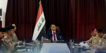 بالفيديو الكاظمي يجتمع برؤساء الدوائر الخدمية في نينوى بحضور عدد من الوزراء