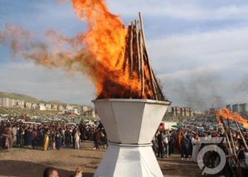 شعلة نوروز تتقد في كردستان