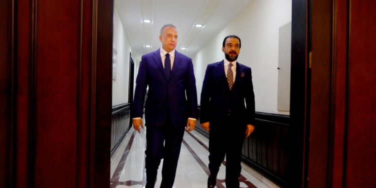 الكاظمي يستقبل الحلبوسي