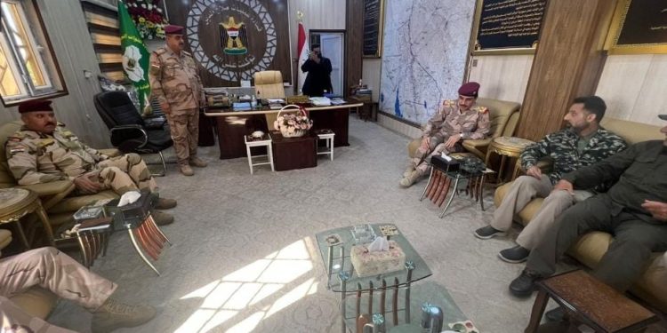 وصول وفد امني رفيع للاشراف على عملية (الارادة الصلبة) في صلاح الدين