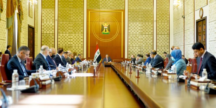 مجلس الوزراء يعقد جلسته الاعتيادية برئاسة الكاظمي