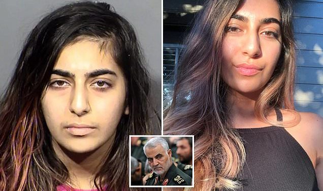 امرأة أمريكية من اصول إيرانية تطعن رجلا أثناء “لقاء غرامي” انتقاما لسليماني
