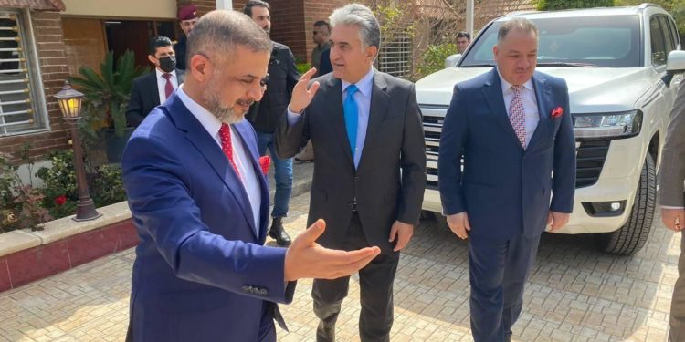  المرشح الرئاسي ريبر أحمد يتجول في بغداد + صور