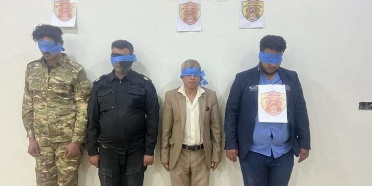 اعتقال مجموعة “تدعي انتماءها للحشد الشعبي” في الأنبار