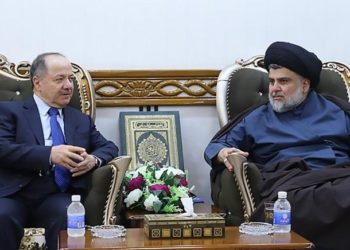 الصدر وبارزاني يتفقان على تشكيل لجنة للتحقيق بوجود مقرات إسرائيلية