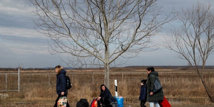 فرار 10 ملايين شخص من منازلهم في أوكرانيا