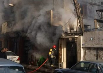 سقوط ضحايا بانفجار خزان وقود شمال لبنان