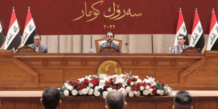 عقد الجلسته الاعتيادية للبرلمان برئاسة الحلبوسي