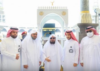  تـــــدشين منبر جديد للحرم المكي + فيديو