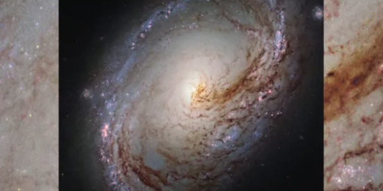 ناسا تنشر صورة مجرة حلزونية .. تبعد 30 مليون سنة عن الأرض