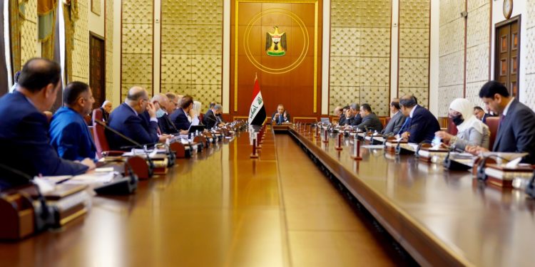 مجلس الوزراء يعقد جلسته الاعتيادية برئاسة رئيس مجلس الوزراء، السيد مصطفى الكاظمي