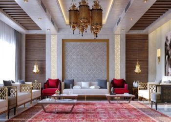 مزيج عالمي جامع للثقافات ,, الطراز الإسلامي الداخلي ,,