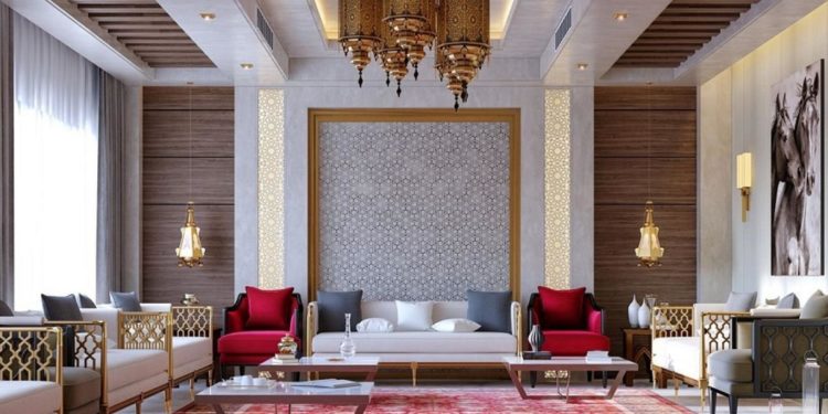 مزيج عالمي جامع للثقافات ,, الطراز الإسلامي الداخلي ,,